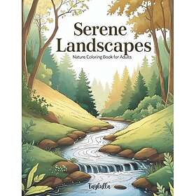 Fridfulla landskap: Naturmålarbok för vuxna