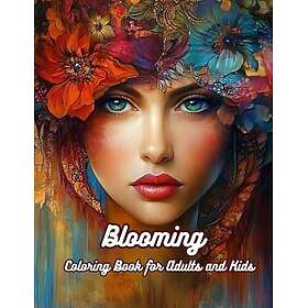 Blooming Målarbok för Vuxna och Barn
