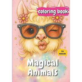 Magiska Djur Målarbok