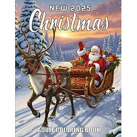 Ny Julmålarbok 2025 för Vuxna