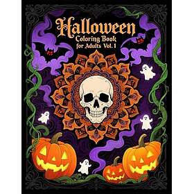 Halloween Målarbok för Vuxna Vol. 1
