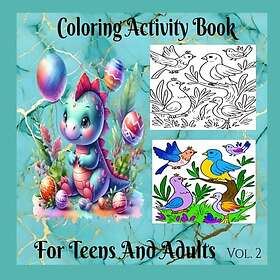 Målarbok för tonåringar och vuxna