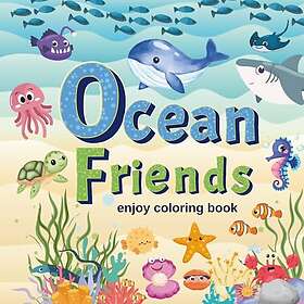 Ocean Friends: njut av målarbok för vuxna avkoppling