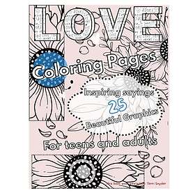 Målarbilder för tonåringar och vuxna Målarbok