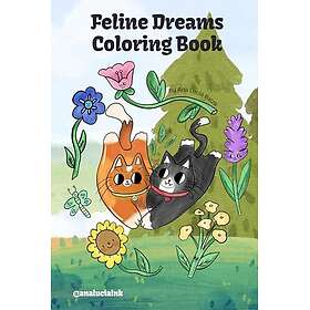 Feline Dreams Målarbok