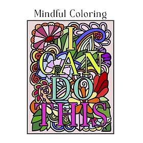 Motiverande Mindful Målarbok