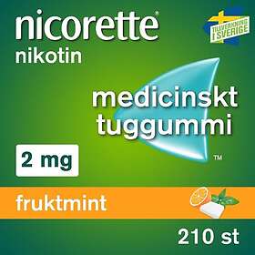 McNeil Nicorette Tuggummi Fruktmint 2mg 210st