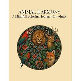 Animal Harmony: En Mindfull målarresa för vuxna med djurtema