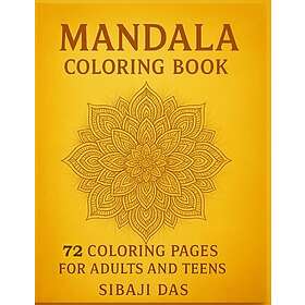 MANDALA COLORING BOOK: 72 Målarbilder för Vuxna och Tonåringar