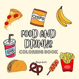 Målarbok Mat och dryck