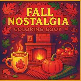 Fall Nostalgi: Mysig Höst Målarbok för Vuxna och Barn
