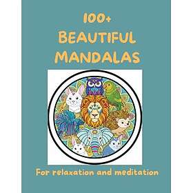 Över 100 vackra djurmandala för vuxna att färglägga