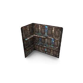 Warhammer WTC Terrain Three-Story Ruin Sci-Fi Green Stuff World