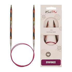 KnitPro Symfonie Rundpinner Bjørk 80cm 6.0mm
