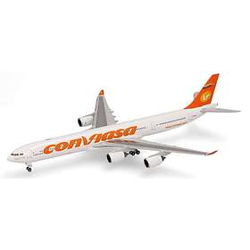 Herpa 1/500 Airbus A340-600 Conviasa General en Jefe Rafael Urdaneta El Brillante