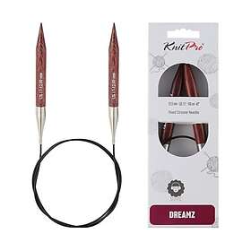 KnitPro Dreamz Aiguilles Circulaires Bouleau 100cm 12.00mm
