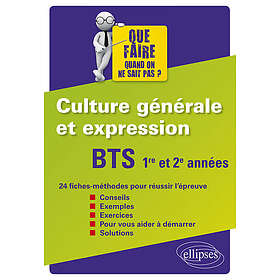 BTS Culture générale et expression 1re et 2e années (Broché)