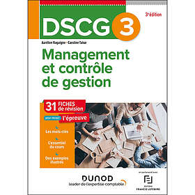 DSCG 3 Management et contrôle de gestion Fiches 2025-2026 (Broché)