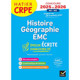 Histoire-Géographie-EMC- CRPE 2026-2027 Epreuve écrite d'admissibilité L3 et M2 (Broché)