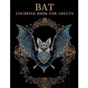 Bat Målarbok för Vuxna