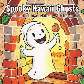 Spooky Kawaii Ghosts: En nyckfull Halloween -målarbok för vuxna
