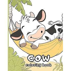 Ko Målarbok: Söta och lekfulla kor för barn och vuxna