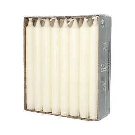 Papstar Stearin Avsmalnende Lys 20cm 24stk