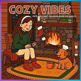Cozy Vibes: Cute and Comfy Coloring Book For Adults