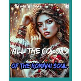 Vacker romsk kvinnor målarbok för vuxna