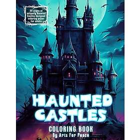 Spökslott: En kylig och spännande målarbok för vuxna