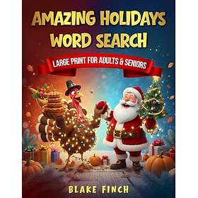Amazing Holidays Word Search: Large Print for adults & Seniors