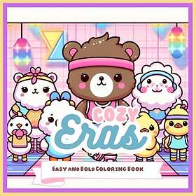 Mysiga eror: Enkel och djärv målarbok för vuxna