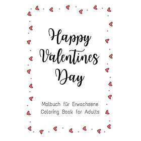 Valentine's Day Malbuch für Erwachsene Coloring Book for Adults
