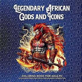 Legendary Mayan Gods and Icons Målarbok för Vuxna