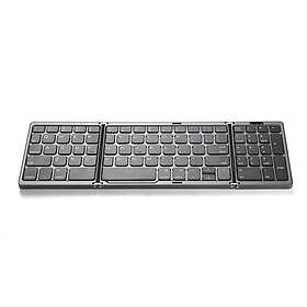 INF Foldbart Bluetooth-tastatur Sort (SE)