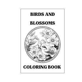Fåglar och blommor: Målarbok för vuxna av Ennovy