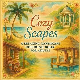 Cozy Scapes: En avkopplande landskapsmålarbok för vuxna