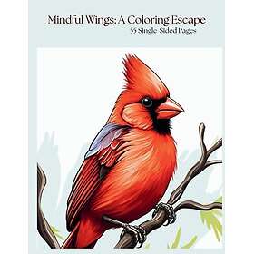Mindful Wings: A Coloring Escape Målarbok för vuxna
