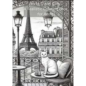 World Travel Cats: En realistisk målarbok för vuxna