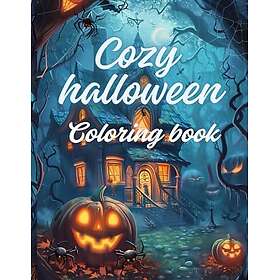 Mysig halloween: Målarbok för vuxna 140 sidor