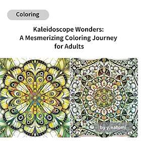 Kaleidoscope Wonders: En fascinerande målarresa för vuxna