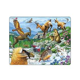 Larsen Dyr - Alpene 55 Brikker