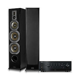 Yamaha R-N800A stereopaket med Dynavoice Definition DF-8II i svart
