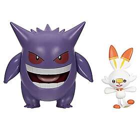 Pokémon Battle Feature Figure Gengar & Scorbunny 5cm