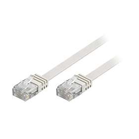 Goobay Flat U/UTP Cat5e RJ45 - RJ45 20m