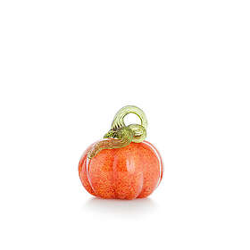 Hadeland Glassverk Gresskar Oransje 10cm
