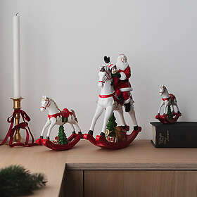 Christiania 1739 Julekolleksjon Gyngehest med Santa