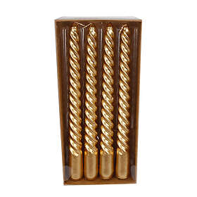 Børscompagniet Twist Spisse stearinlys 2.2x19cm 4stk