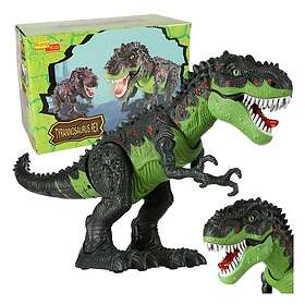Ikonka Elektronisk T-Rex Dinosaur Gående Grønn IKO-KX9990_1