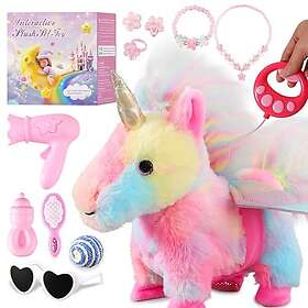 Marsjoy Färgglad Gående Enhörning Leksaksset colorful unicorn